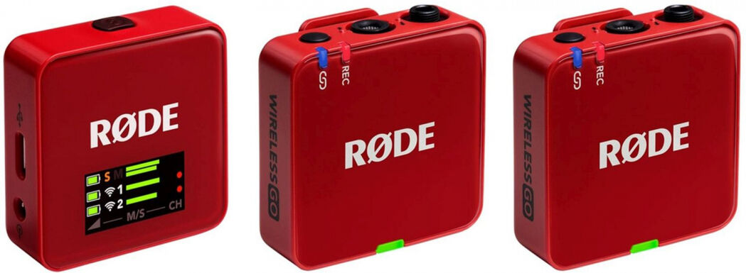 Rode RØDE Wireless GO Gen III rot