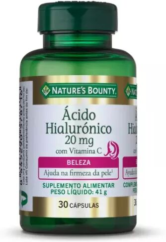 Nature´s Bounty Nature's Bounty Ácido Hialurónico con Vitamina C 20mg x30 Comprimidos