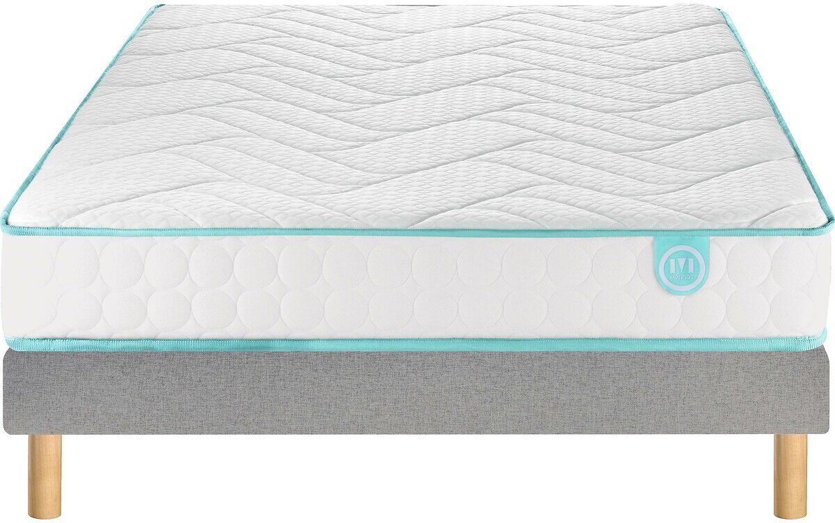 MERINOS Ens. matelas mousse + sommier, LE TOUT TONIQUE