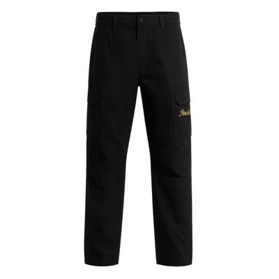 Cargohose ROCAWEAR "Rocawear Rocawear Back Cargohosen", Herren, Gr. L, US-Größen, schwarz, 100% Baumwolle, normal, Hosen Cargohose