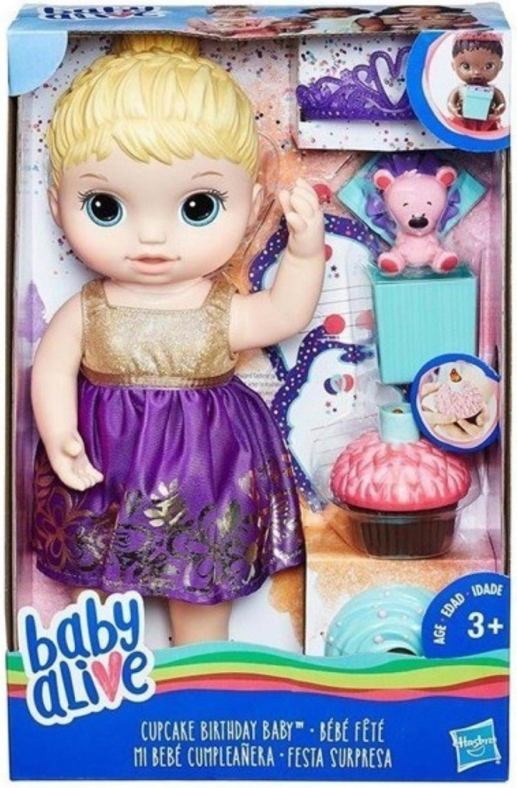 Baby Alive Verjaardagsbaby blond