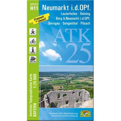 ATK25-H11 Neumarkt i.d.OPf. (Amtliche Topographische Karte 1:25000), Sonstige von , Landesamt für Digitalisierung, Breitband und Vermessung, Bayern,