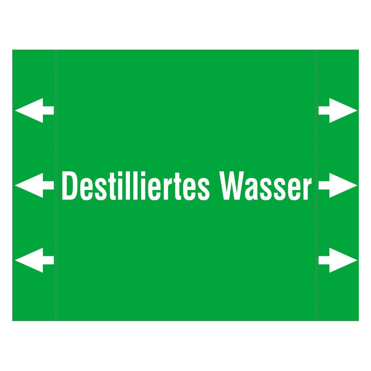 Brady ISO 20560 Rohrmarkierer - Wasser (318180)