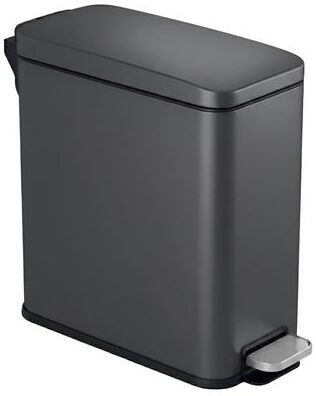 iTouchless SoftStep Slim 3‑Gallon Bathroom Trash Can with AbsorbX Odor Filter