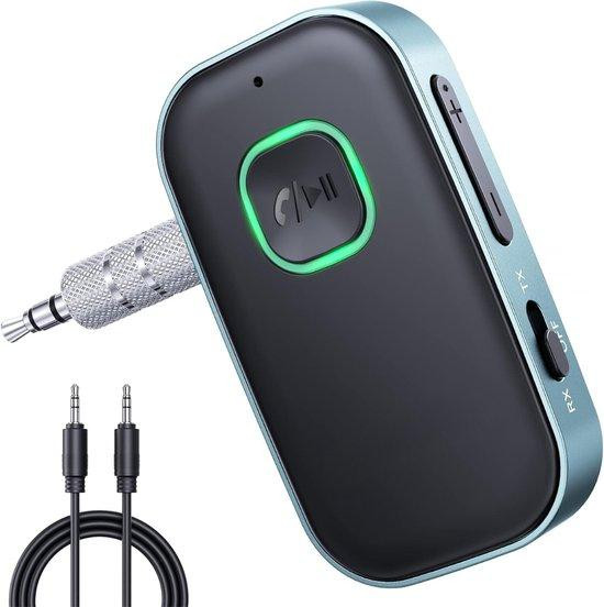 SOOMFON 2-in-1 Bluetooth zender en ontvanger voor in de auto