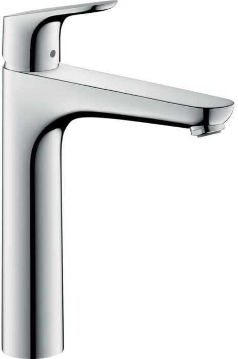 Hansgrohe Focus 190 Waschtischarmatur 31608000 mit Ablaufgarnitur, chrom, erhöhter Fuß