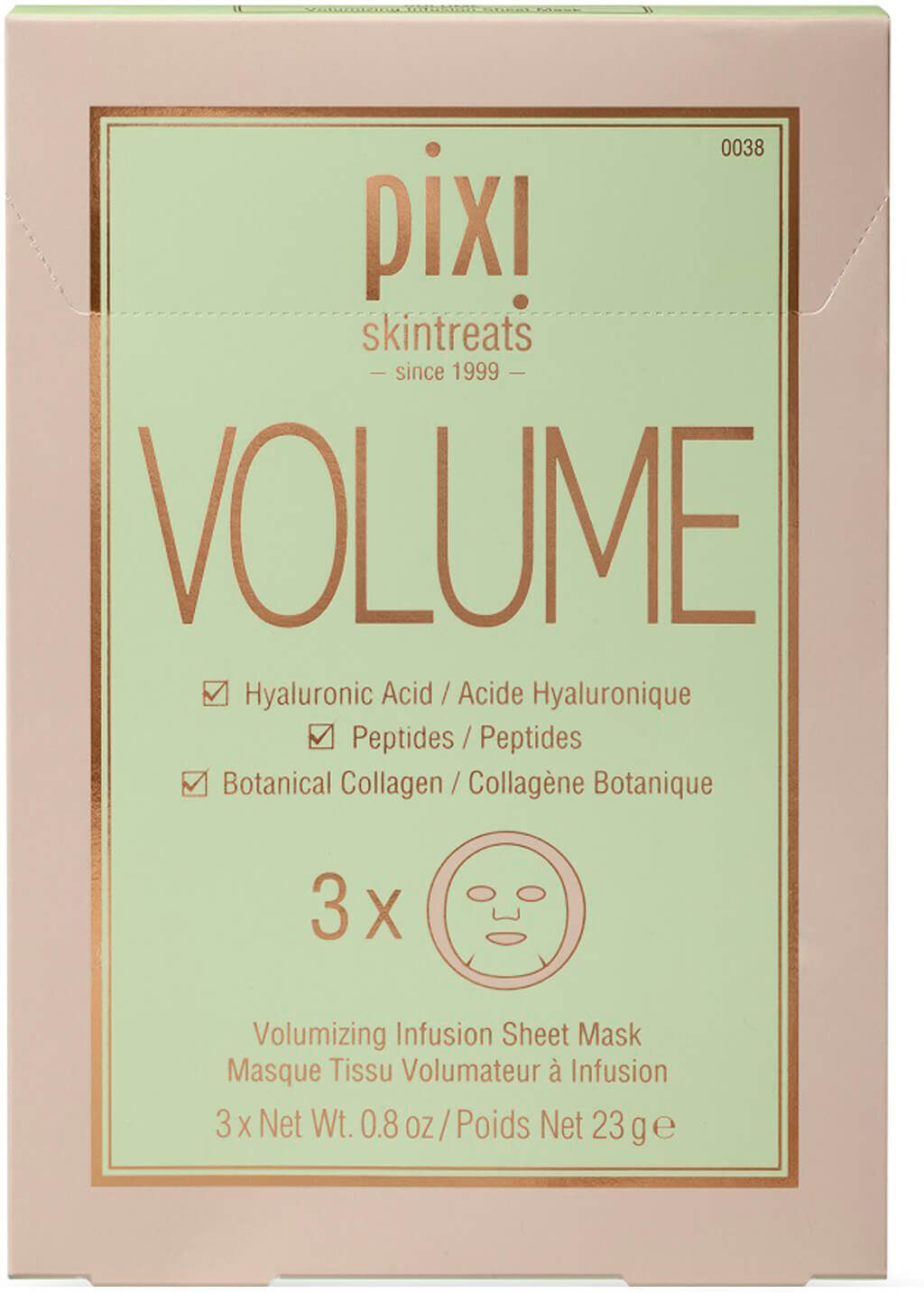 PIXI Volume Sheet Mask 3x23g
