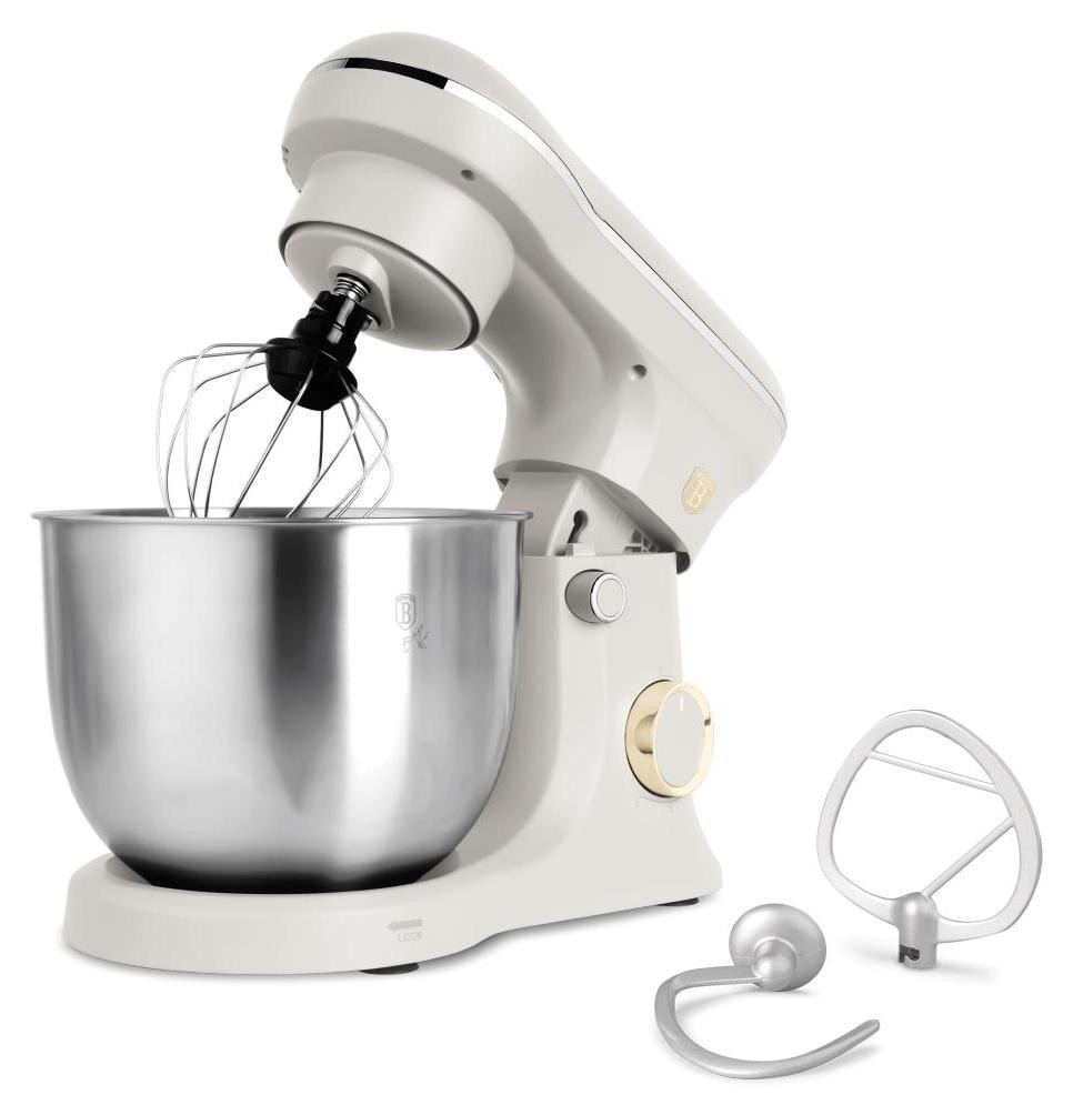 Berlinger Haus Multifunctionele Keukenmachine 1500W 5 Liter Mat Crème