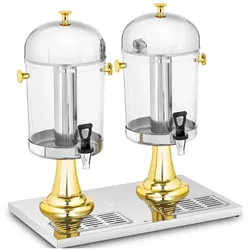 Royal Catering Saftspender - 2 x 8 L - Kühlsystem