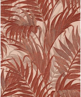 Veer Decor Embroidened Palm Wallpaper