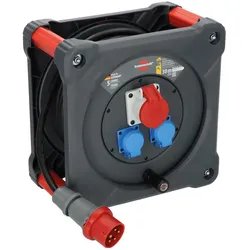 Brennenstuhl, Kabelrolle, Professional CEE-Kabeltrommel KD 3200 C1 mit Rundum-Überrollschutz (30 m, 2.50 mm2)