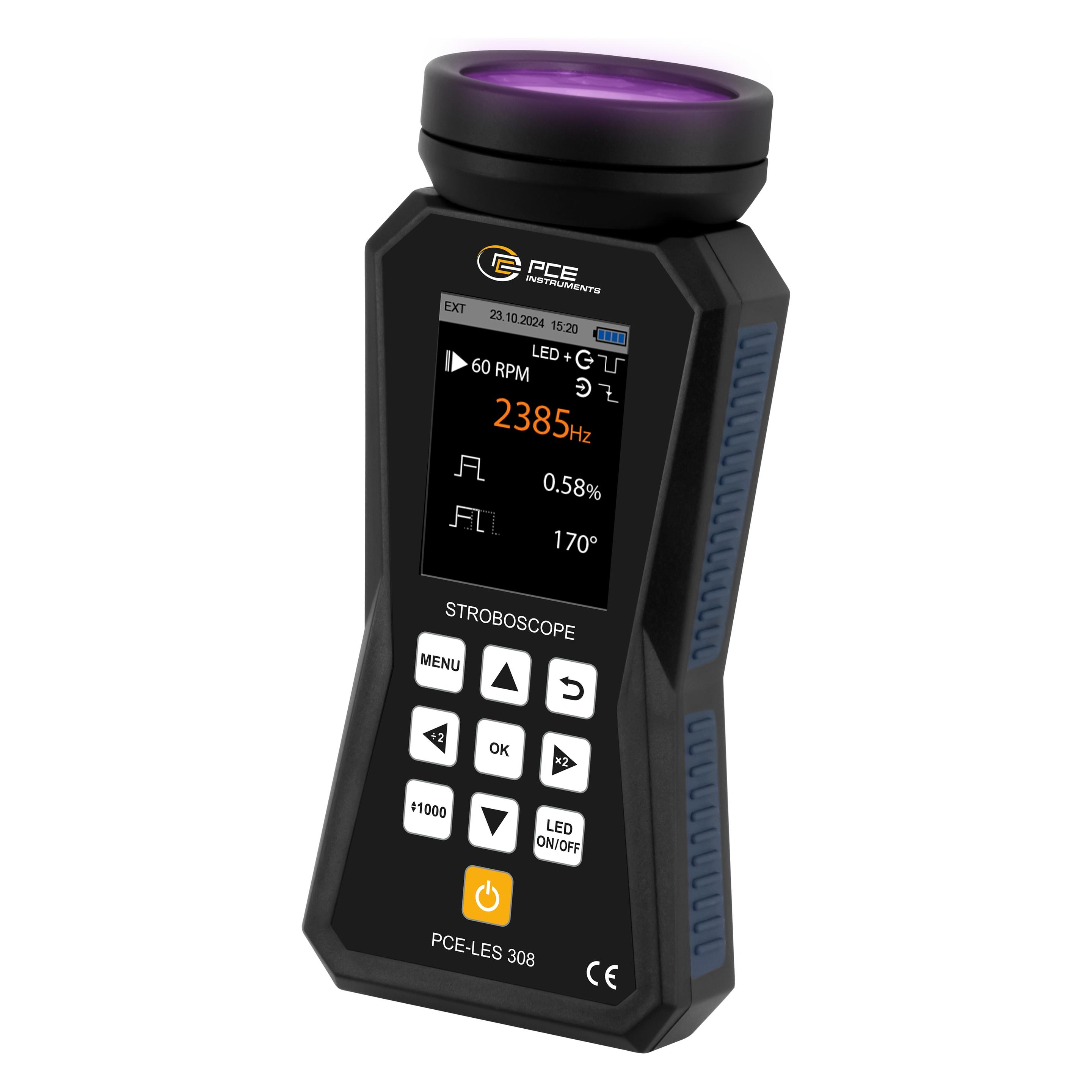 PCE Instruments PCE-LES 308UV-385 LED-Stroboskop Anzahl LEDs (Details):8 St. S (4.62 W, LED) (PCE-LES 308UV-385)