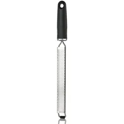 AdHoc Feinreibe Giano 25 cm Edelstahl Schwarz