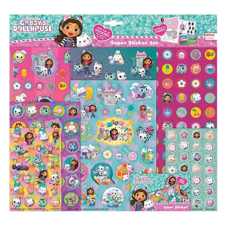 Totum Gabby's Dollhouse - Super-Aufkleber-Set (300 Sticker) (420380)
