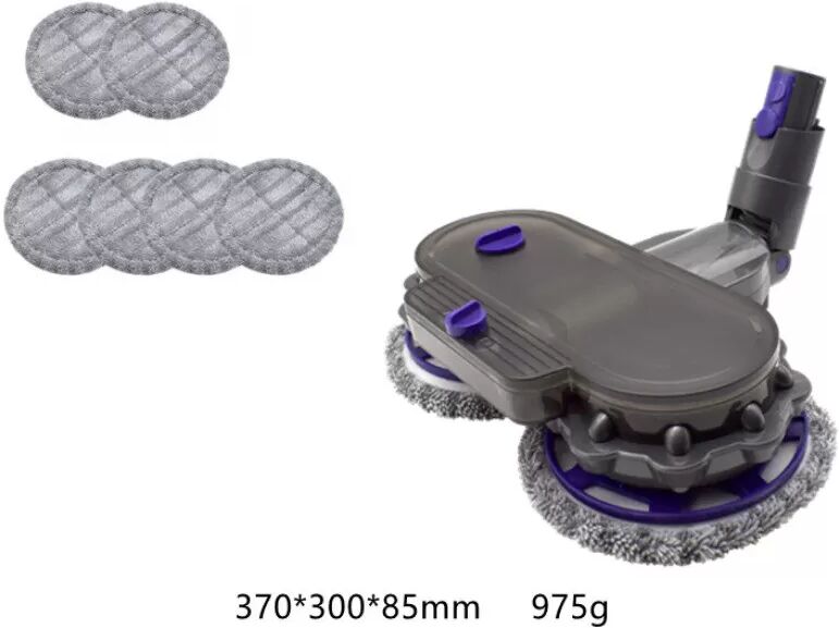 INF Kit de Tête de Vadrouille Améliorée pour Dyson V7/V8/V10/V11/V15