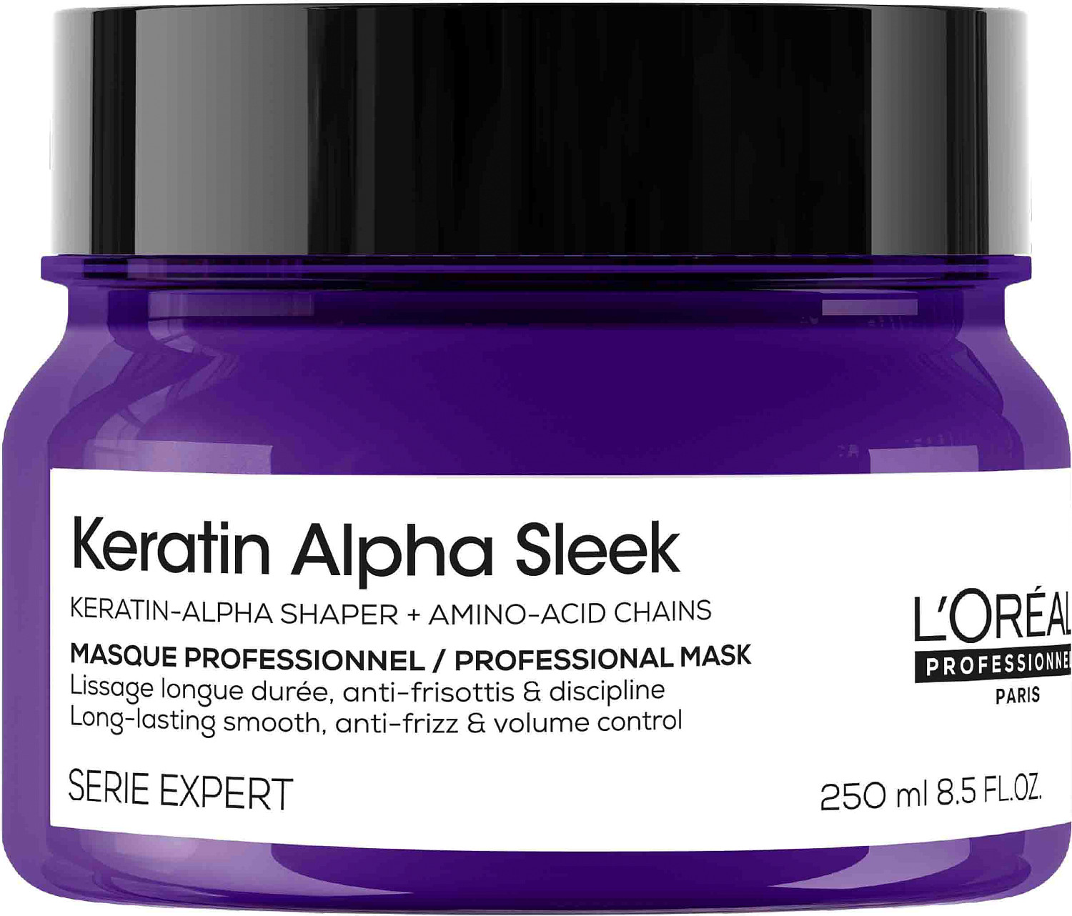 Loreal Keratin Alpha Sleek Maske 250 ml E45656