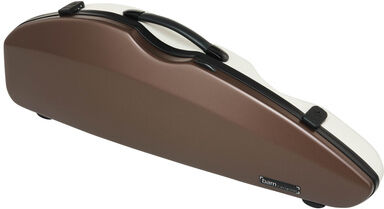 bam Bonbon Violin Case BR/WH blanc