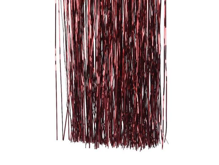 Vinyl lametta glans ossenbloed