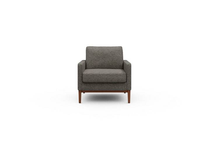 moebelfaktor Sessel Bodo, Retro-Design, elegante Linien, stabile Holzkonstruktion