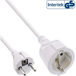 InLine, Verlängerungskabel, Schutzkontakt-Verlängerung ST / BU (3 m, CEE 7/7)