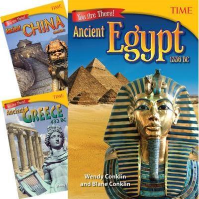 Time(r) You Are There! Ancient Times: 3-Book Set, Gebundene Ausgabe von Multiple Authors, Teacher Created Materials, 978-1-4938-3918-6