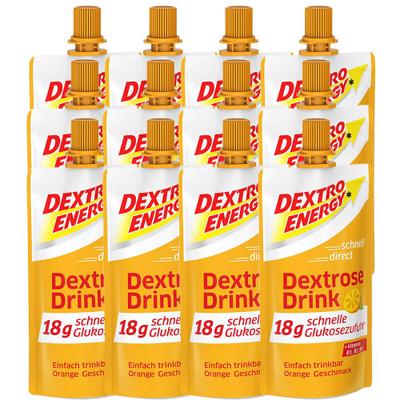 12x Dextro Energy Dextrose Drink Orange 12x50 ml Flüssigkeit