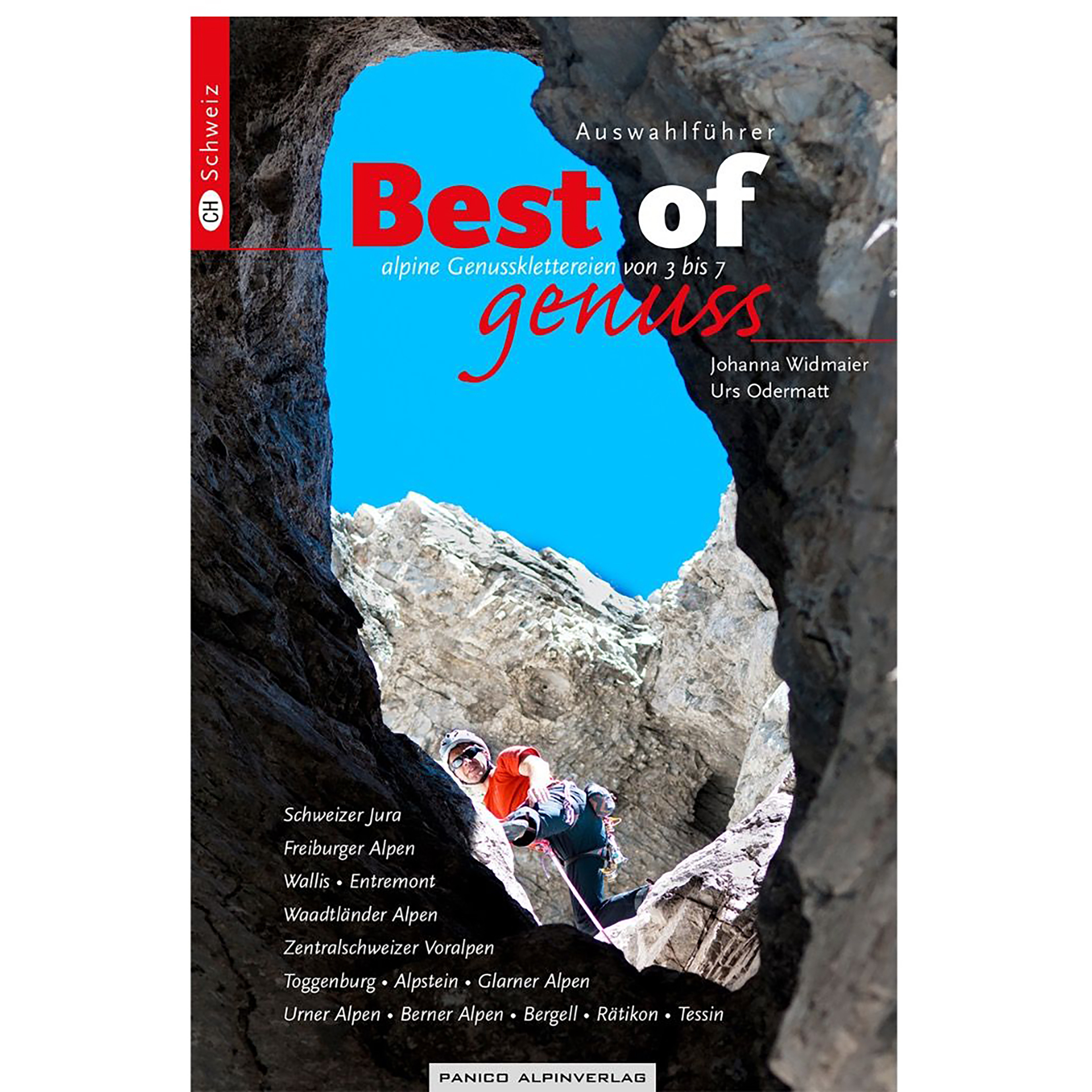 Panico Best of Genuss Schweiz - Kletterführer Kletterführer schwarz
