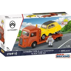 Cobi Action Town 24627 Citroen Type H Car Transporter 24627