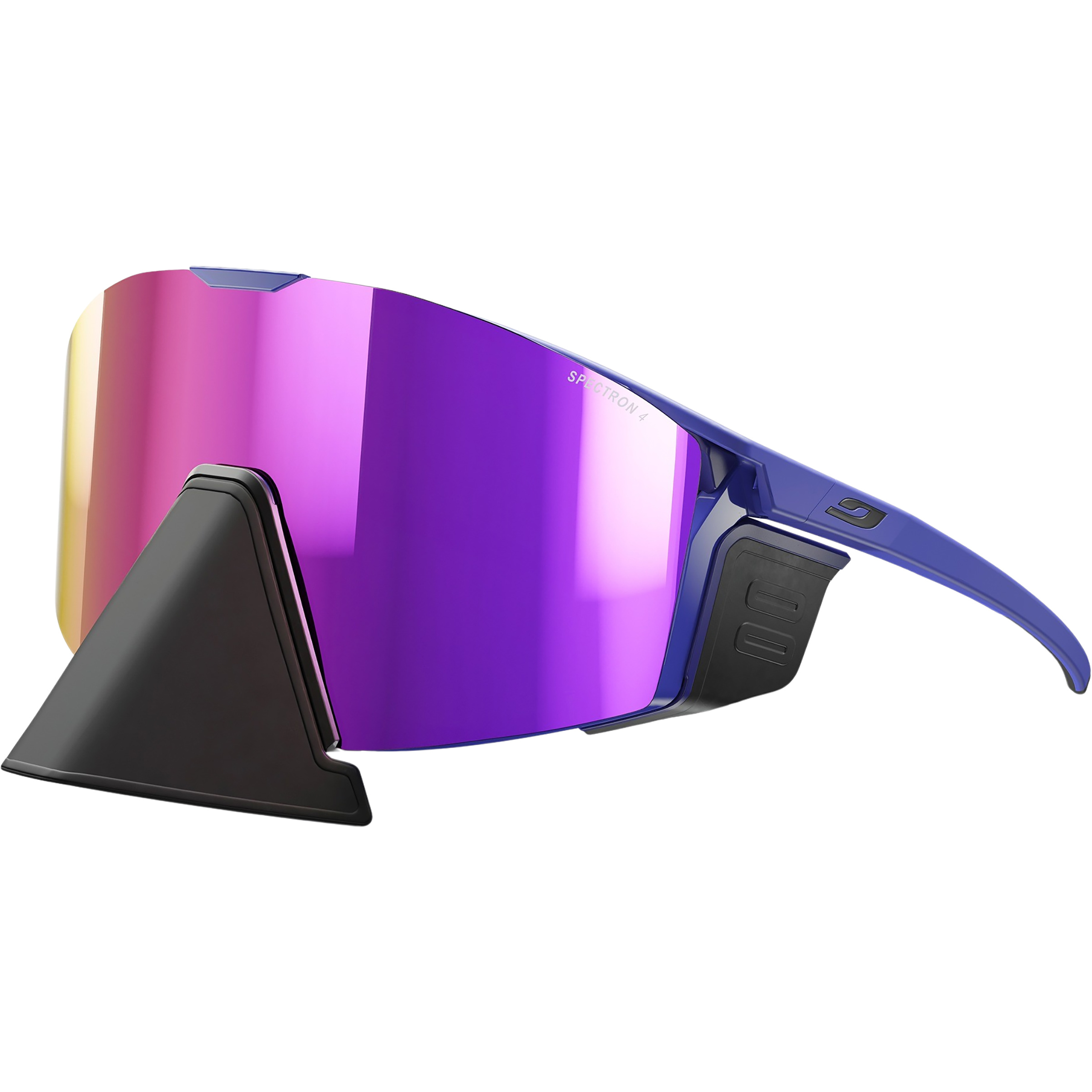 Julbo Edge Cover Spectron 4 Gletscherbrille Gletscherbrillen blau Größe L Bergsteigen | Expedition | Hochtour