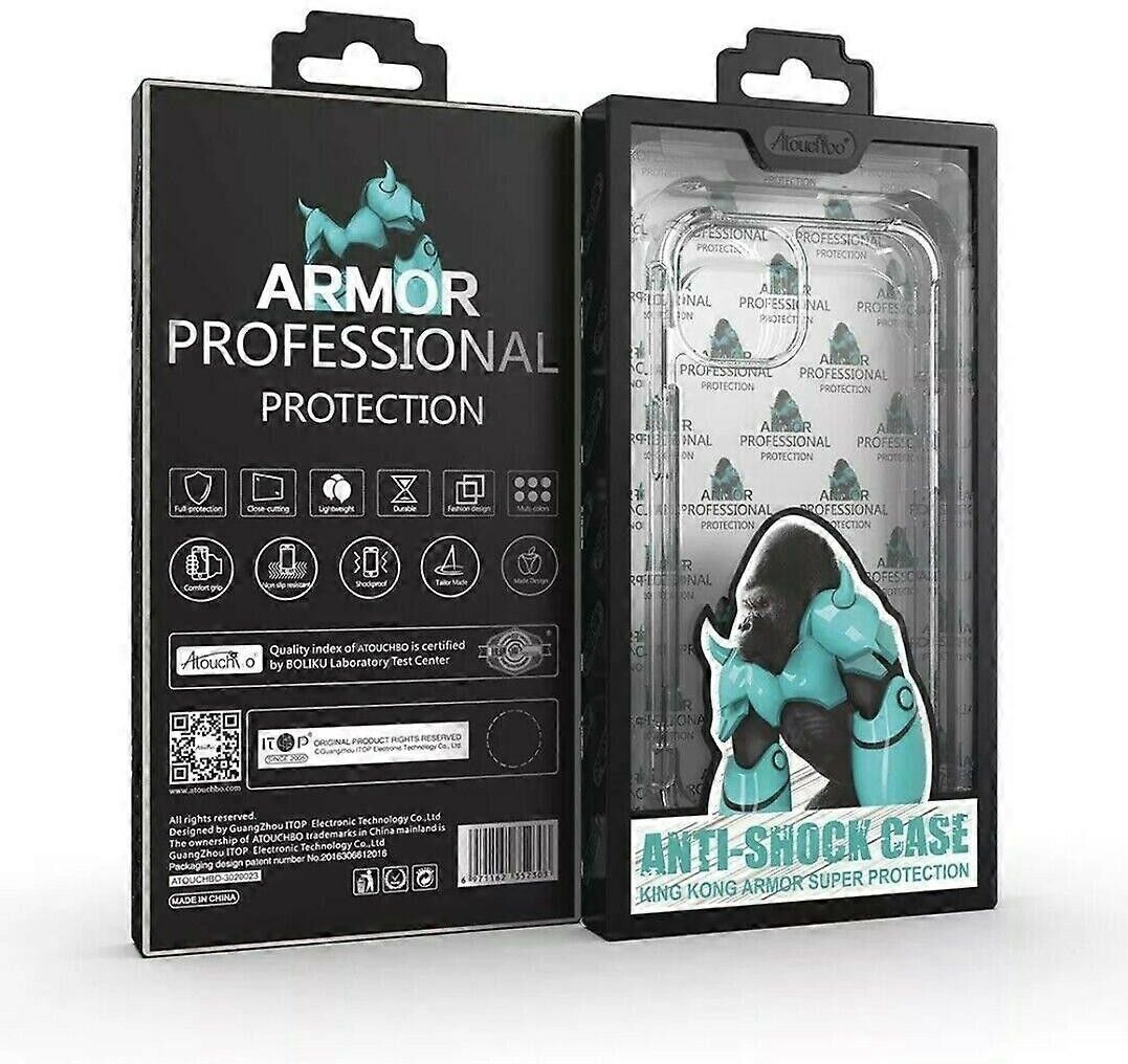 Atouchbo King Kong Clear Shockproof Armour Case for Samsung Galaxy S20 Ultra