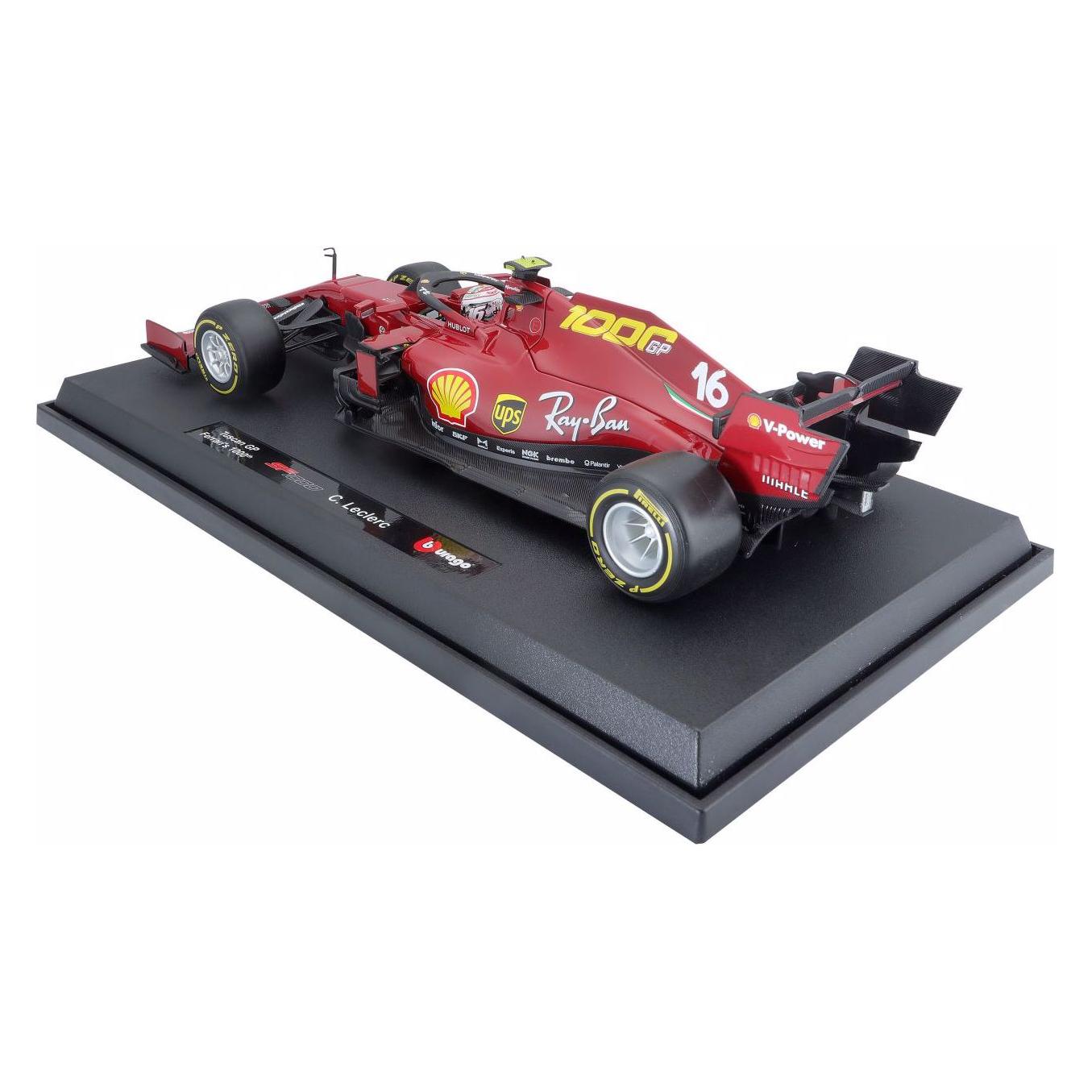 Bburago Formel 1 2020 C. Leclerc 1000th GP (15853516)