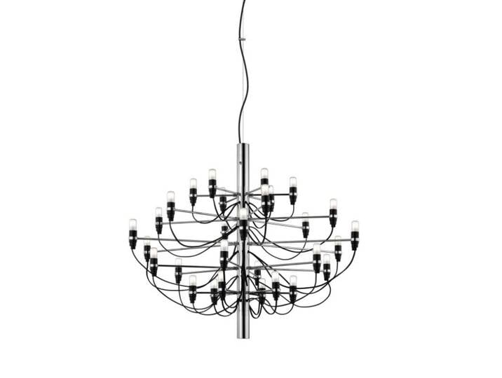 2097/30 LED Pendelleuchte Chrom - Flos - Wohnzimmer - Metall