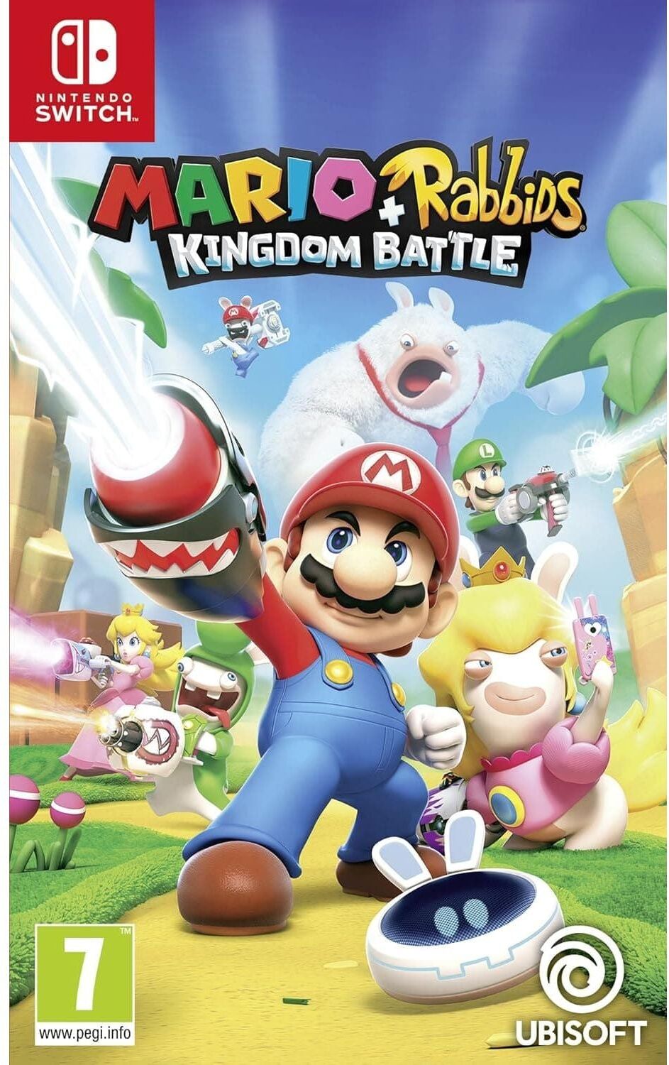 Nintendo Game Mario + Rabbids Kingdom Battle - Nintendo Switch Game, Used - Without Case