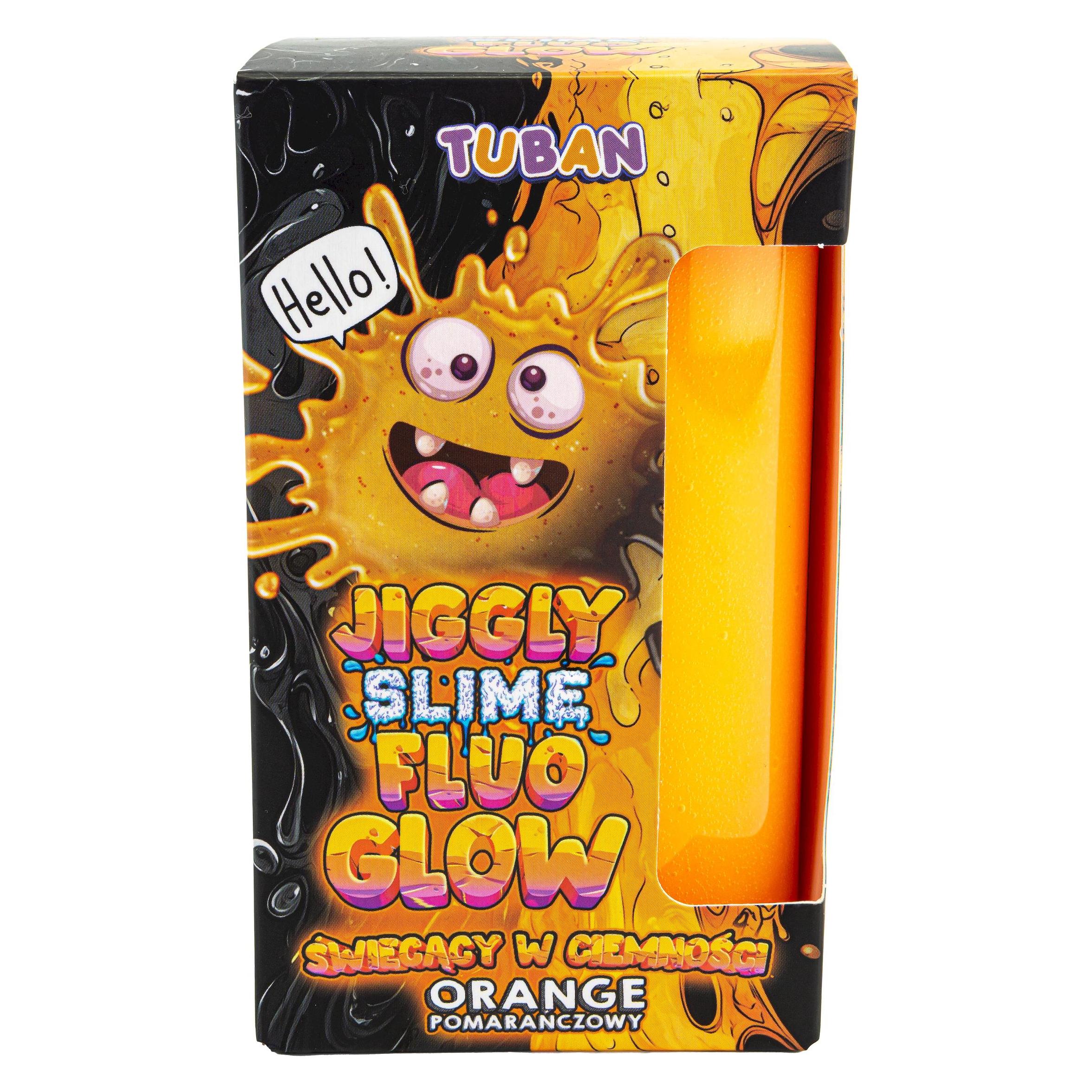 Tuban Jiggly Slime Fluo Glow Orange (TU3822)