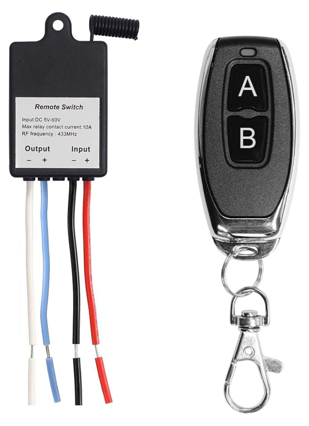 Selius 12V draadloze schakelaar met afstandsbediening 433 MHz radio-relais