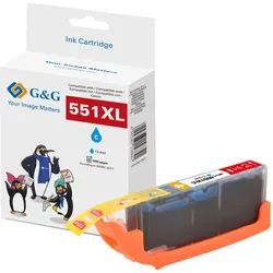 G&G XL-Druckerpatrone kompatibel zu Canon CLI-551C XL