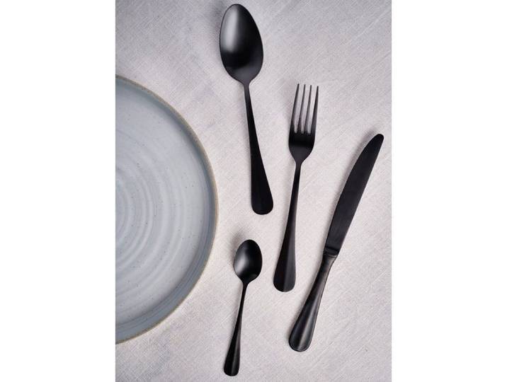 Couverts - Cosy & Trendy - Eva 24 Pcs - Noir Mat - Inox - Moderne