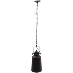 LAMPE aus Metall, schwarz, 20x34cm