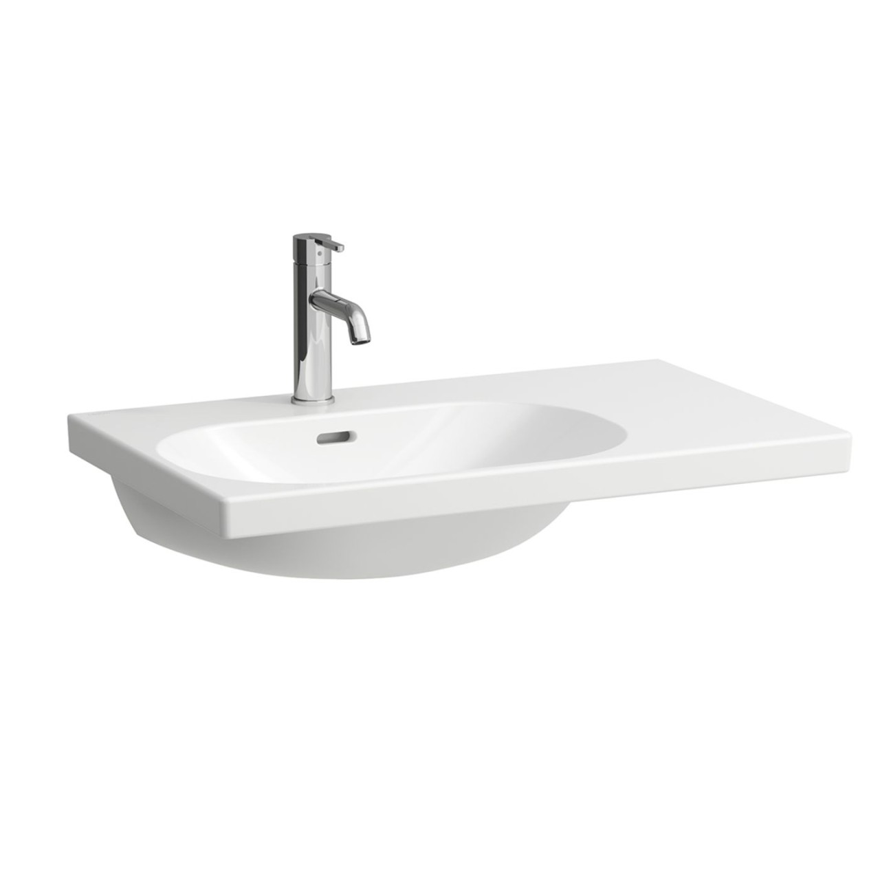 Laufen Waschtisch LUA 460x750x180 asymmetrisch Becken links H8170860001041