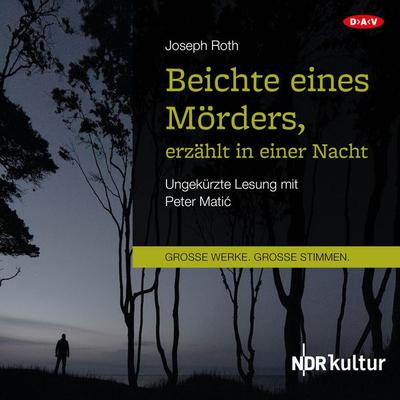 Beichte eines Mörders, erzählt in einer Nacht - Joseph Roth, Audio, 9783862317899