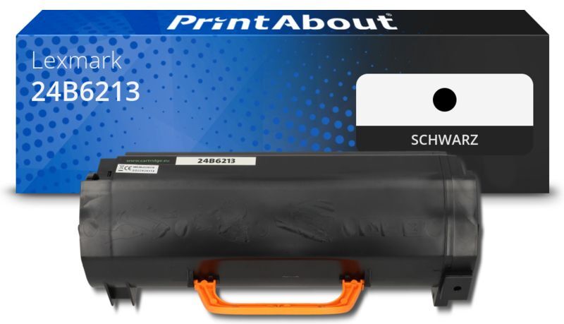 PrintAbout Toner kompatibel mit Lexmark 24B6213 (XM1140) - Schwarz - Extra hohe Kapazität