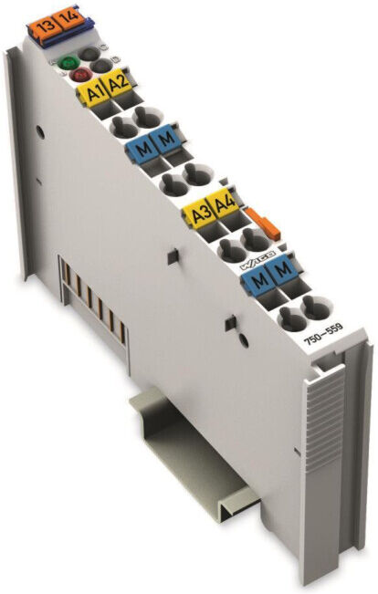 WAGO Sortie analogique 4 canaux 750-559 DC 0-10 V gris clair (750-559)