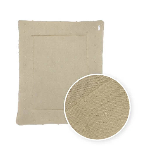 Meyco Boxkleed Mini Knots Sand 77 x 97 cm