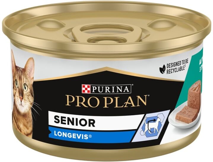 Pro Plan Cat Senior 7+ Longevis de Atum 24 uds x 85g