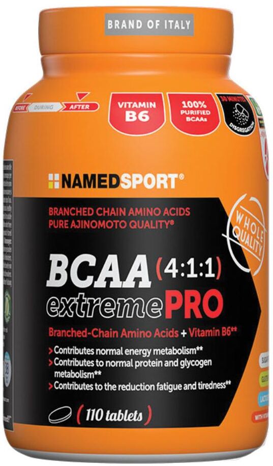NAMEDSPORT Srl BCAA(4:1:1) extremePRO, 110 Compresse
