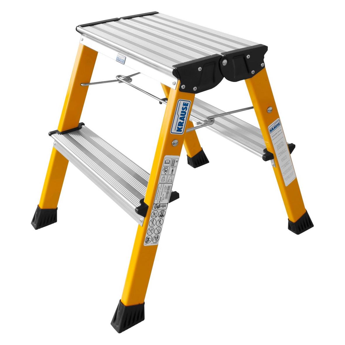 Krause Aluminium Doppel-Klapptritt kl (Klapptritt, 245 cm) (130044)
