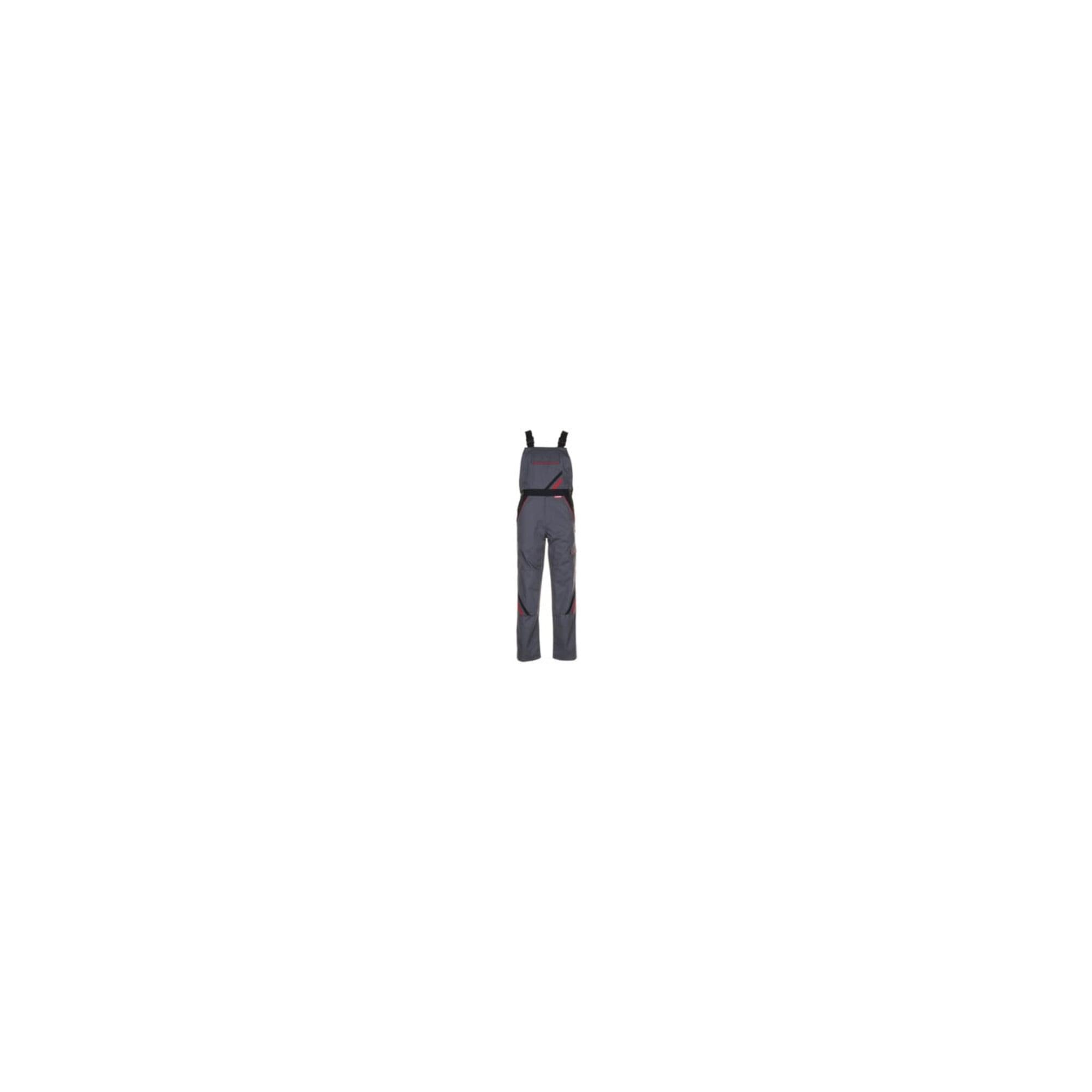 Planam Latzhose schiefer/schwarz/rot 50 (2332050)