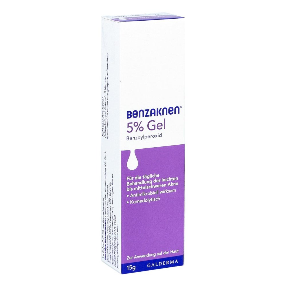 Galderma Laboratorium GmbH Benzaknen 5% Gel 15250547