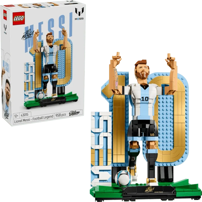 LEGO Editions 43015 Lionel Messi - Fußballlegende