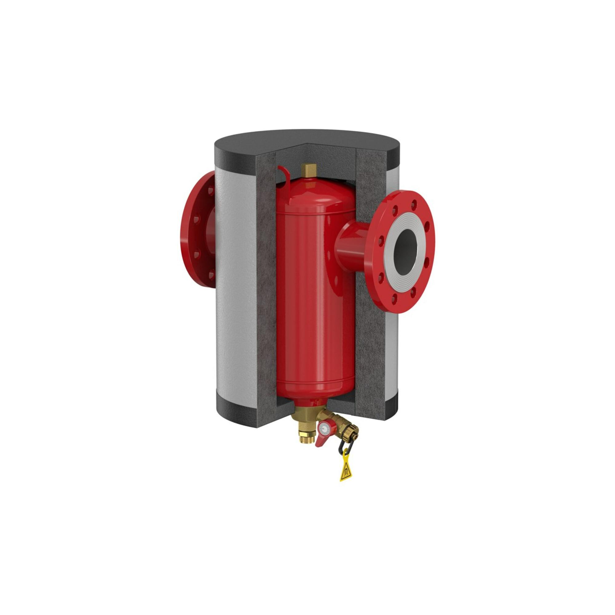 Flamco Isolierung Clean IsoPlus 80, 615x380mm, weißaluminium (RAL 9006) (28872)